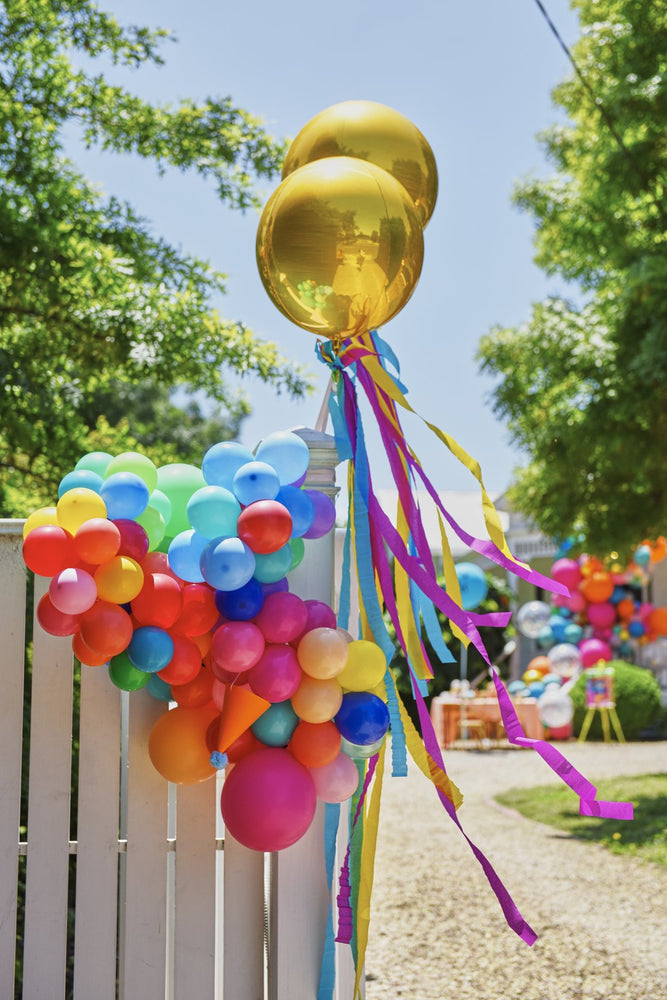 Rainbow Mini Balloon Garland