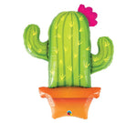 Potted Cactus Foil Balloon