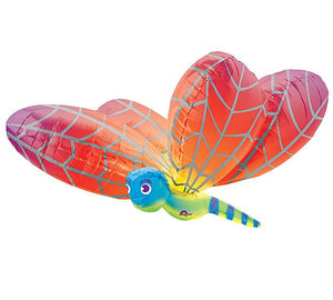 Red Dragonfly Foil Balloon - Revelry Goods