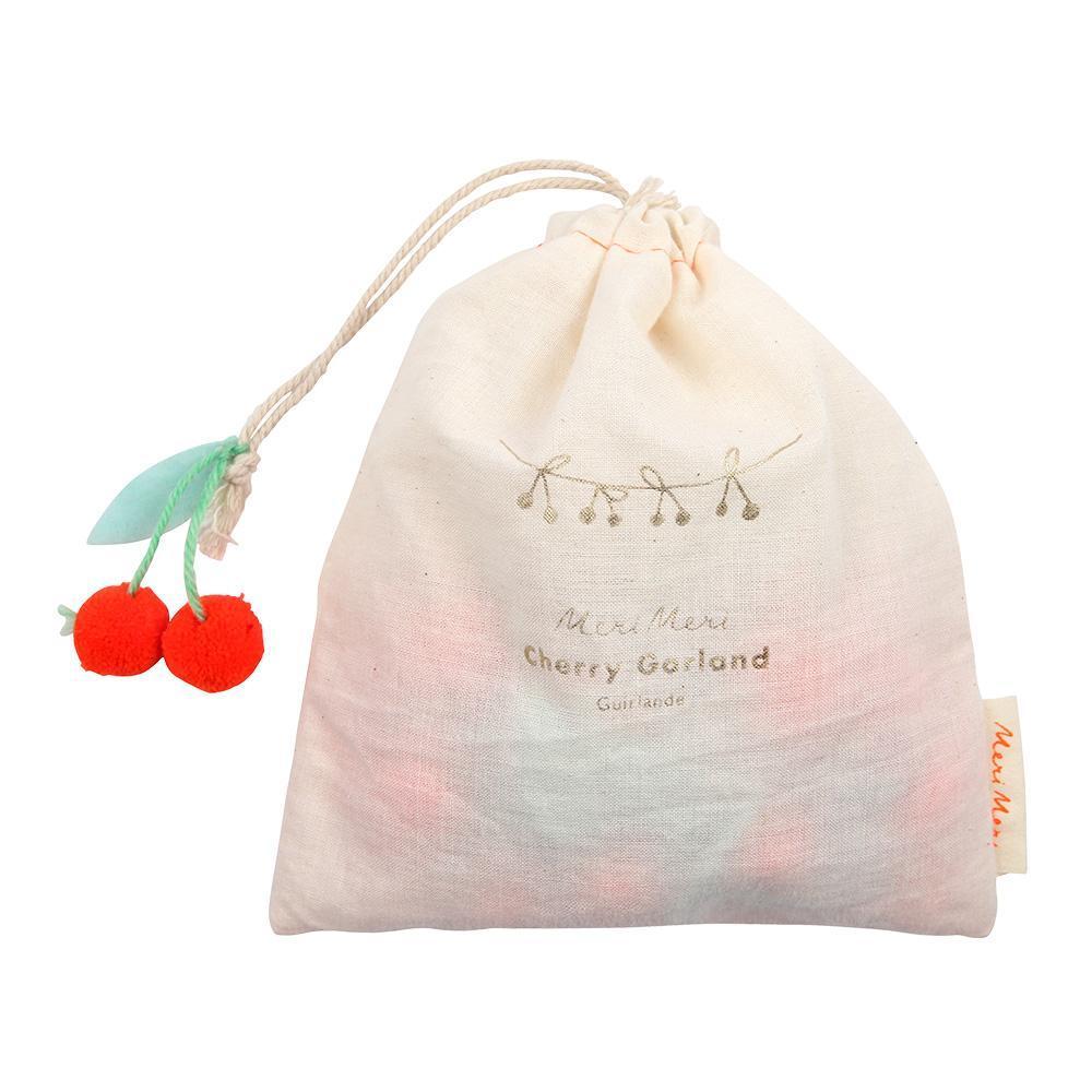 Handmade Party Favor Bags - Meri Cherry