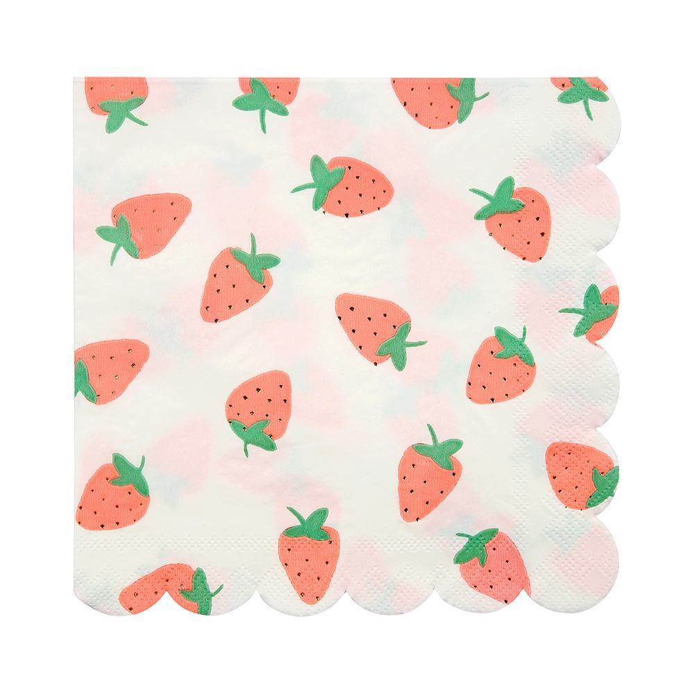 Strawberry Large Napkins - Revelry Goods