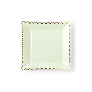 Mint Square Plates - Revelry Goods