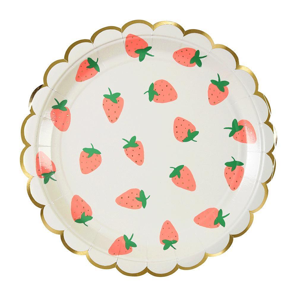 Strawberry Large Plates - Revelry Goods
