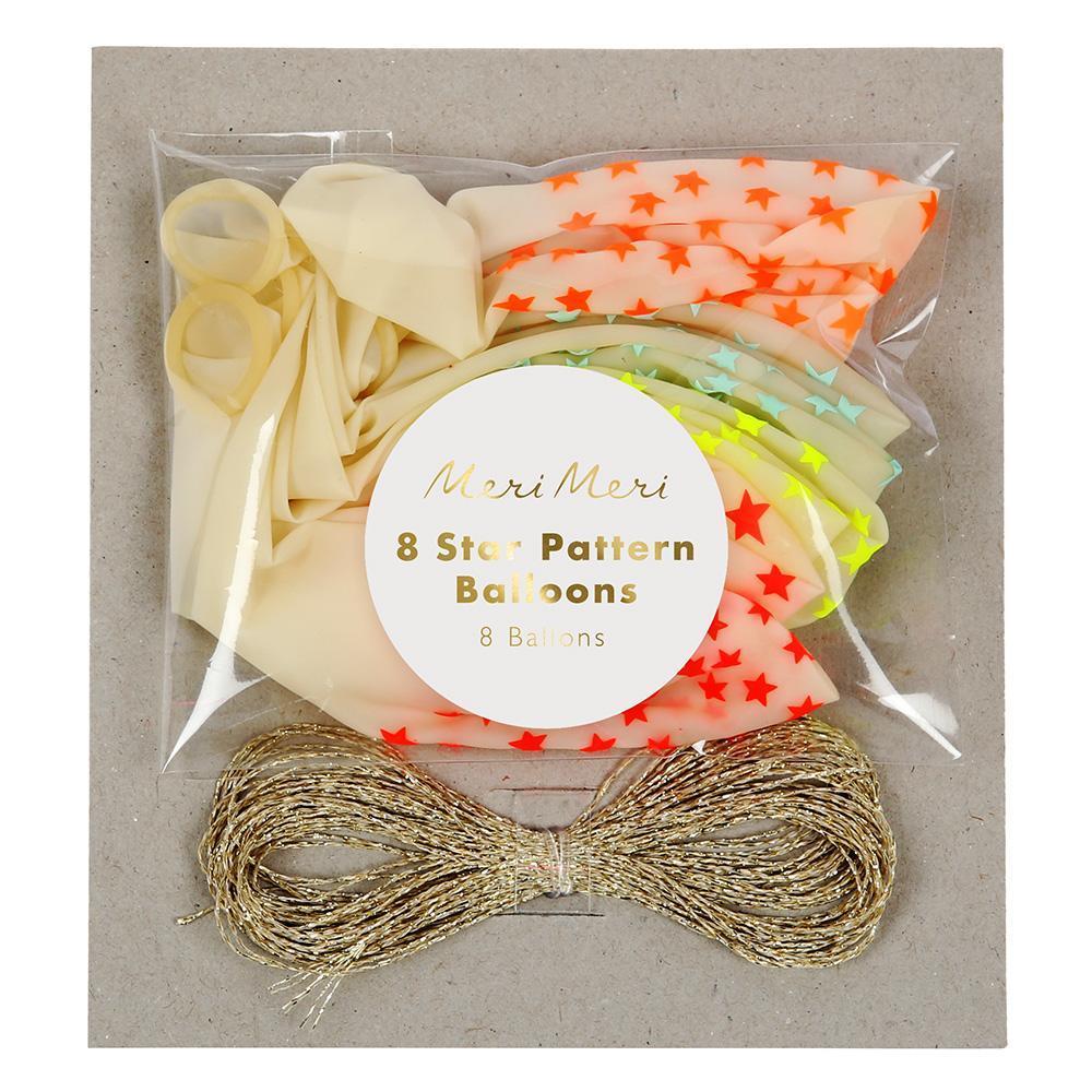 Mixed Color Star Balloons - Revelry Goods