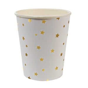 Gold Stars Party Cups - Revelry Goods