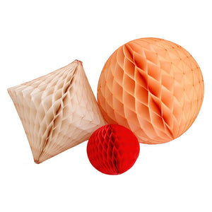 Peachy Vibes Honeycomb Set - Revelry Goods