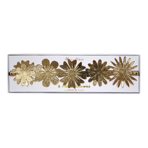 Gold Flower Crowns - Revelry Goods