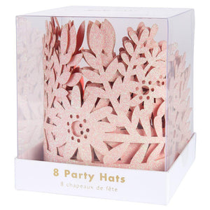 Pink Glitter Crowns - Revelry Goods