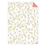 Shooting Rainbow Star Wrapping Paper Sheet