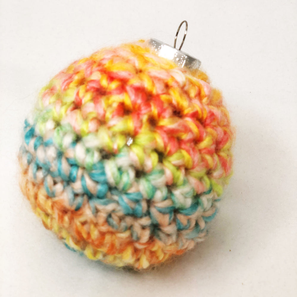 Sherbet Crochet Ornament