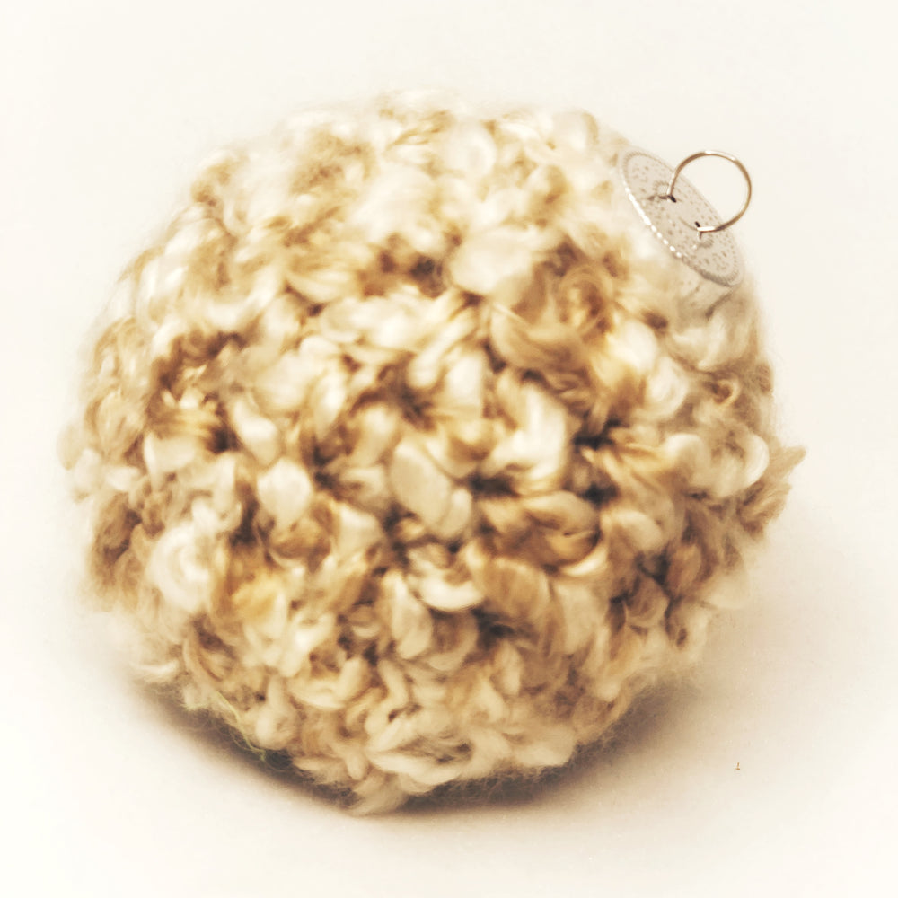 Natural Crochet Ornament