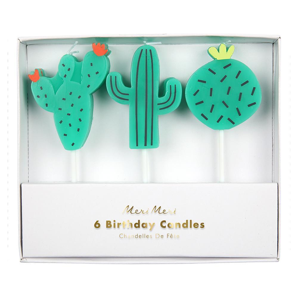 Cactus Party Candles