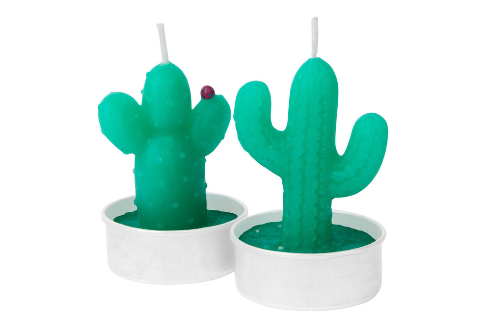 Cactus Tea Lights - Revelry Goods