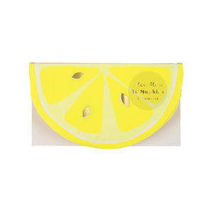 Neon Citrus Small Napkins - Revelry Goods