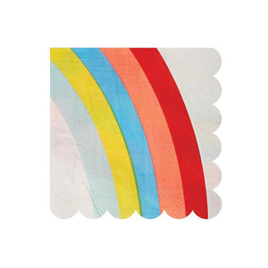 
            
                Load image into Gallery viewer, Rainbow Small Napkins - Revelry Goods
            
        