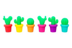 Cactus Glass Markers - Revelry Goods