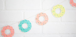 Neon Donut Banner - Revelry Goods