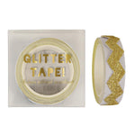 Gold Glitter Chevron Tape