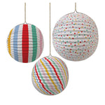 Spots & Stripes Paper Globes