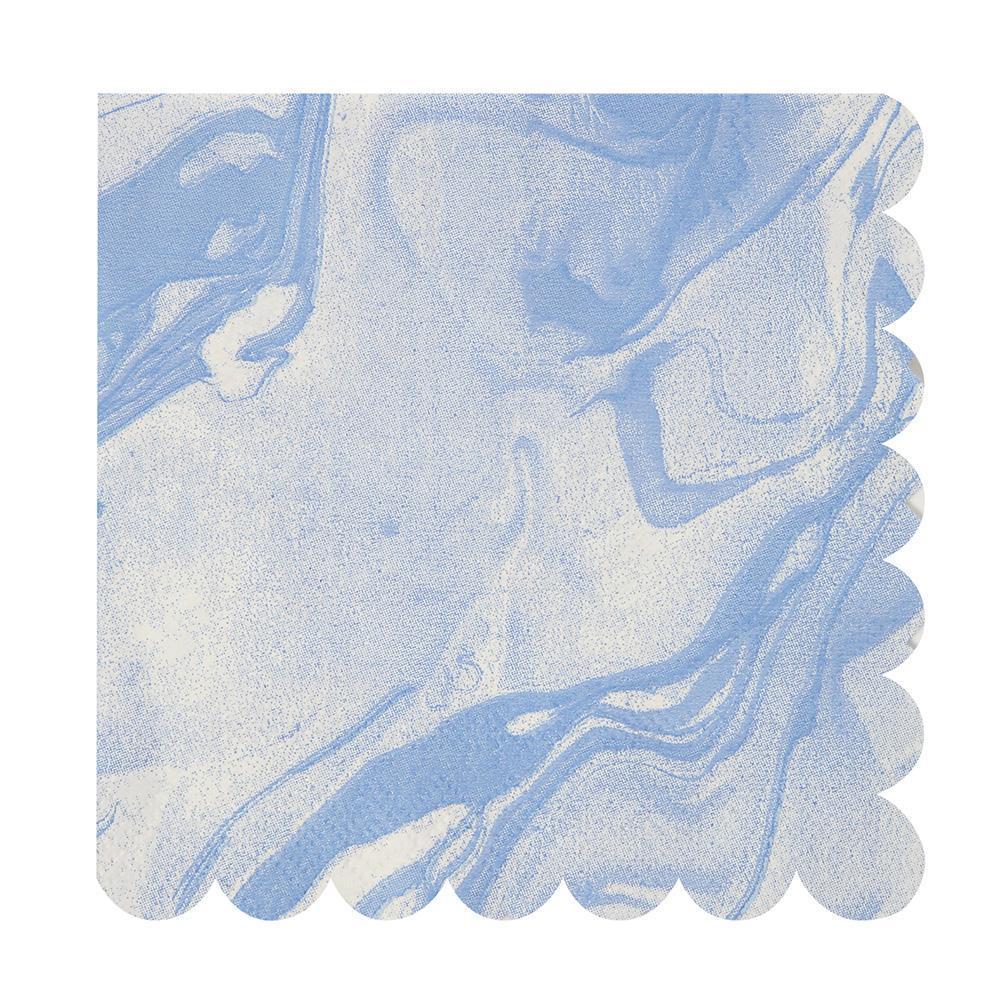 Blue Marble Large Napkins - Revelry Goods