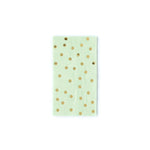 Gold Spotted Mint Napkins