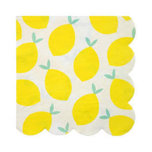Lemon Large Napkins - Revelry Goods