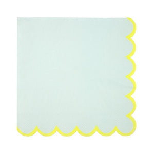 
            
                Load image into Gallery viewer, Mint Pastel Large Napkins - Revelry Goods
            
        