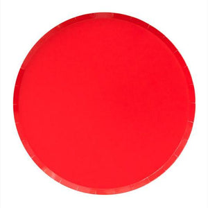 
            
                Load image into Gallery viewer, Cherry Red Large Plates - Revelry Goods
            
        
