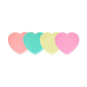 I Heart Neon Plate Set - Revelry Goods