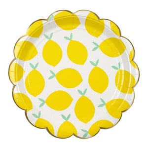 Lemon Large Plates - Revelry Goods
