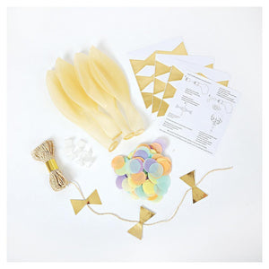 Pastel Confetti Balloon Kit - Revelry Goods