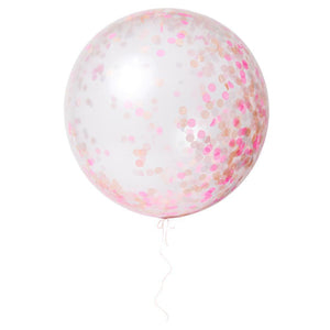 Pink Giant Confetti Balloon Kit - Revelry Goods