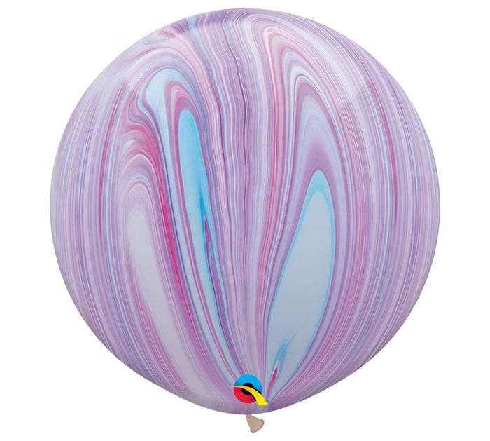 Superagate Lavender Jumbo Round Latex Balloons- Set of 2 - Revelry Goods