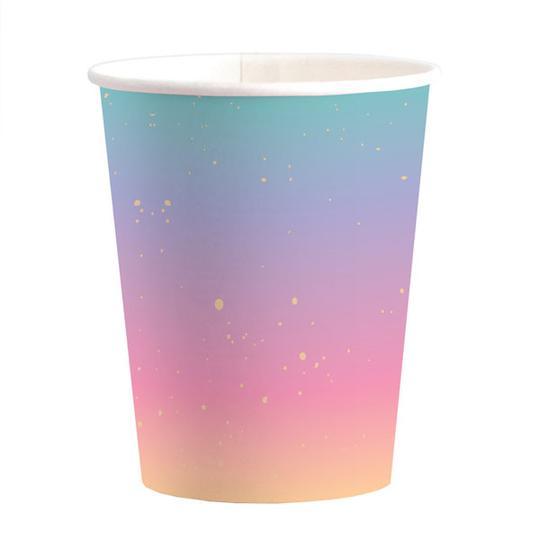 Rainbow Ombre Classic Cups
