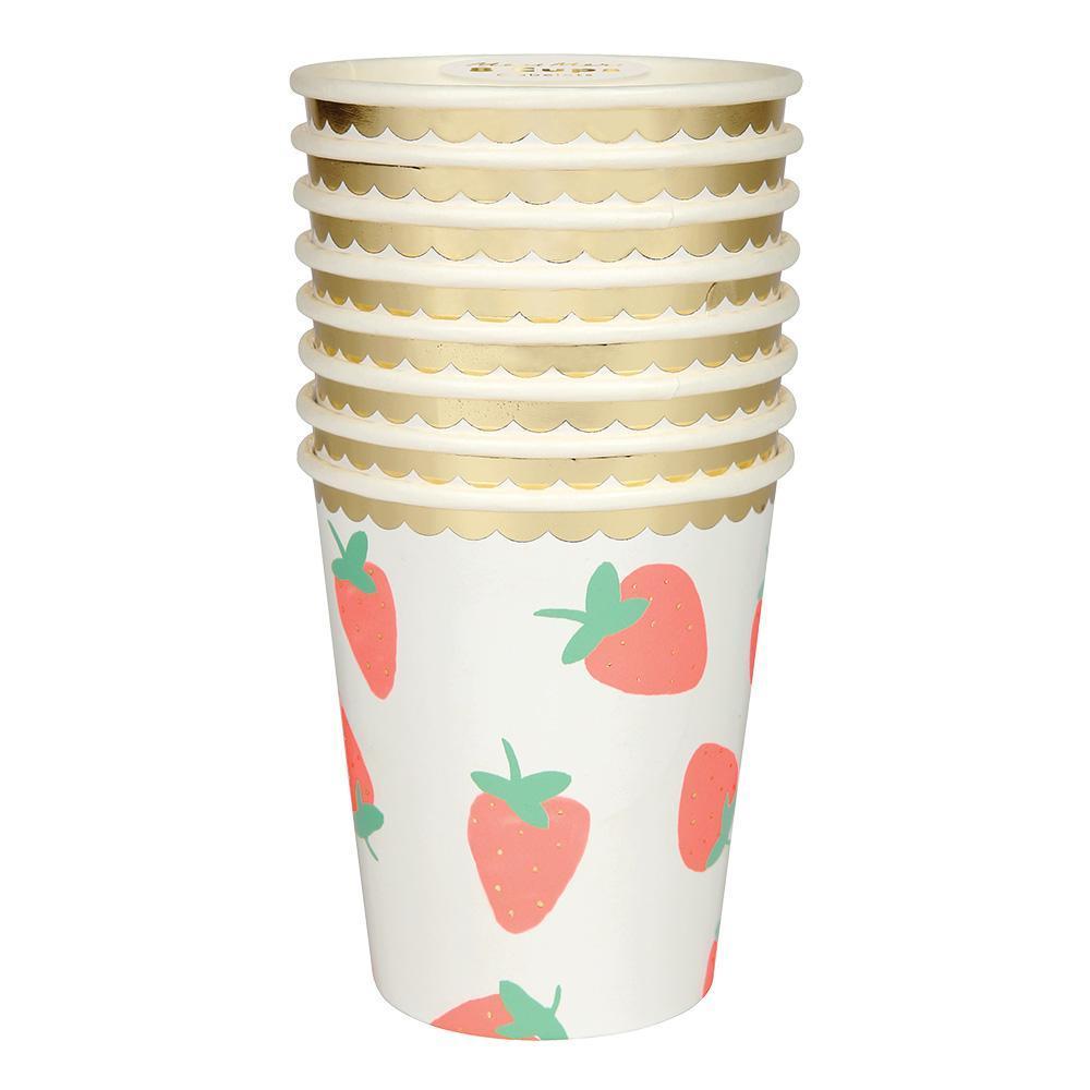 Meri Meri Strawberry Cups – Revelry Goods