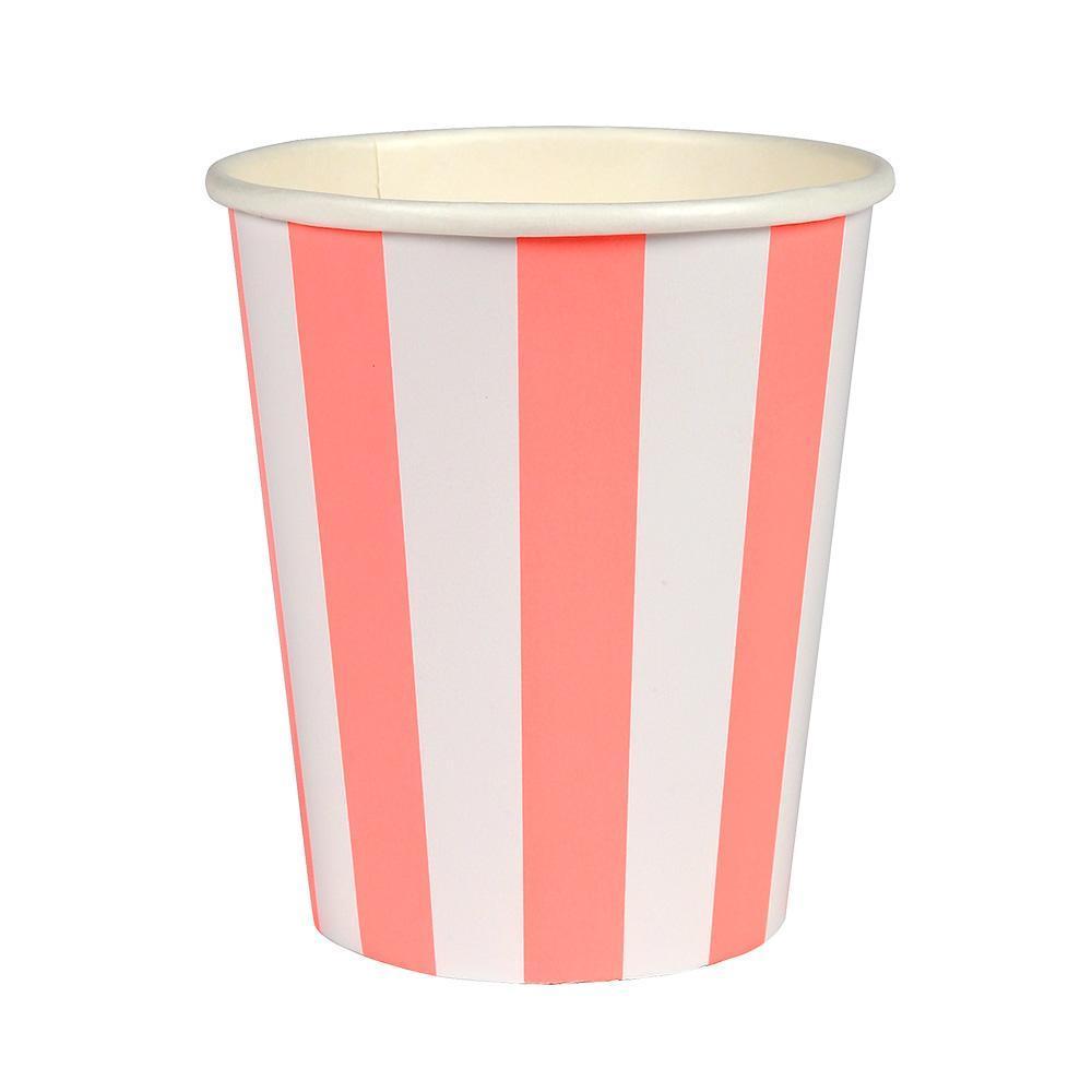 
            
                Load image into Gallery viewer, Striped Coral Cups - Revelry Goods
            
        