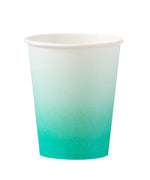 Teal Ombre Classic Cups