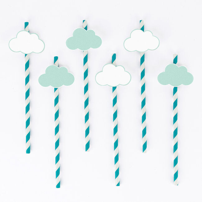 Cloud Paper Straws - Revelry Goods
