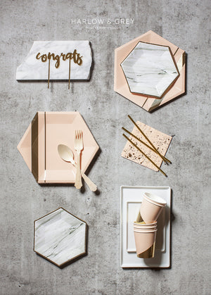 
            
                Load image into Gallery viewer, Gold Metallic Paper Straws - Revelry Goods
            
        