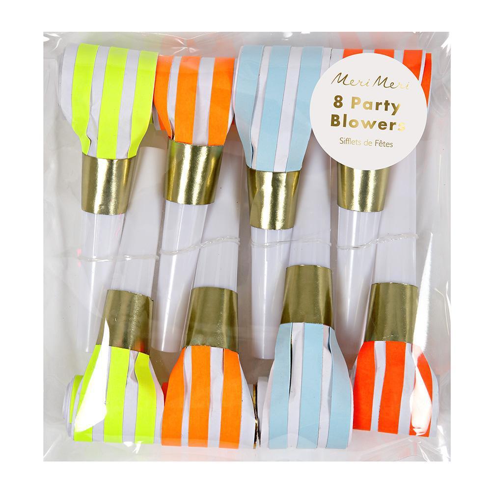 Neon Party Blowers - Revelry Goods