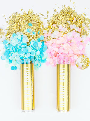 
            
                Load image into Gallery viewer, Gender Reveal Party Poppers- Girl - Revelry Goods
            
        