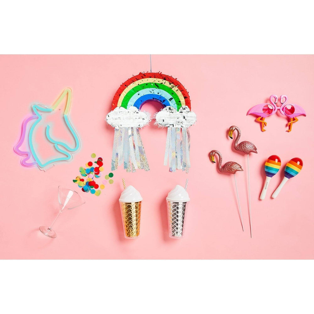 Mini Pinata Set Sunnylife Rainbow Mini Pinata – Revelry Goods