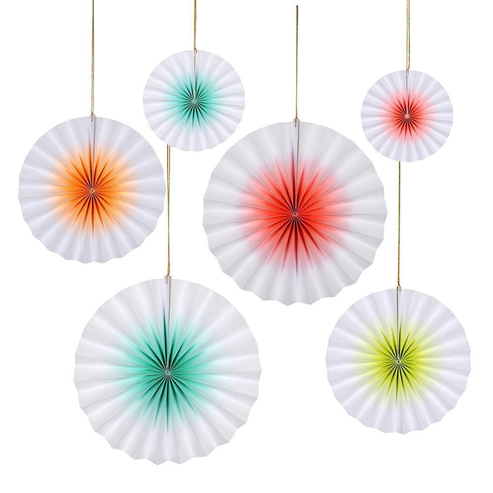 
            
                Load image into Gallery viewer, Neon Ombre Pinwheel Set - Revelry Goods
            
        