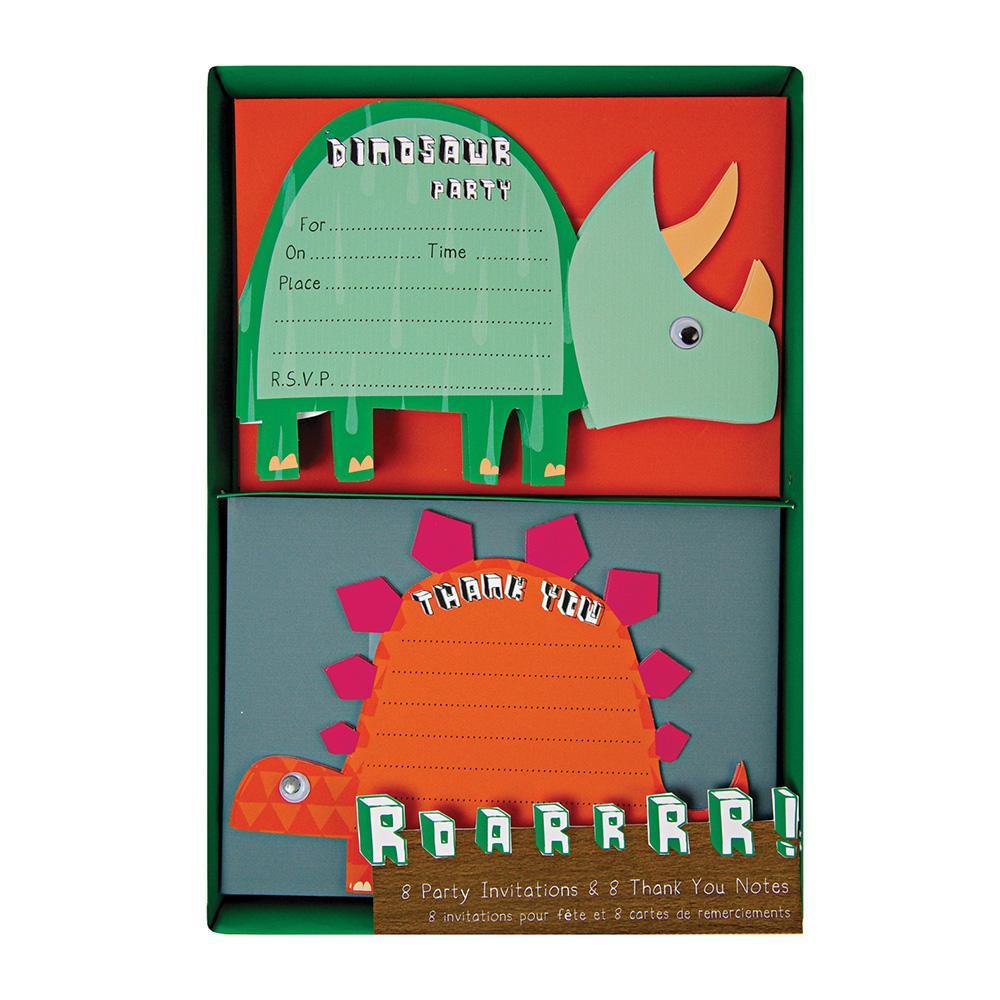 
            
                Load image into Gallery viewer, Dinosaur Invites &amp;amp; Thank You Cards - Revelry Goods
            
        