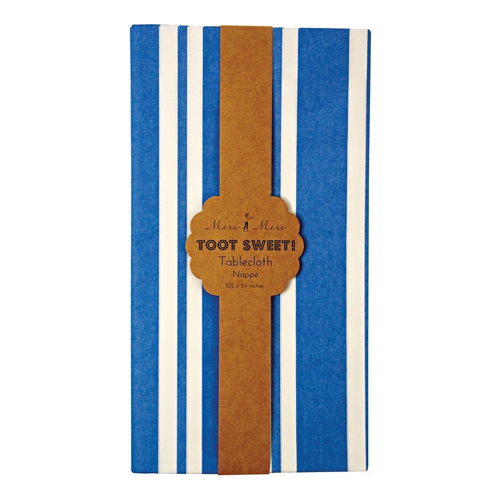 Bright Blue Tablecloth - Revelry Goods