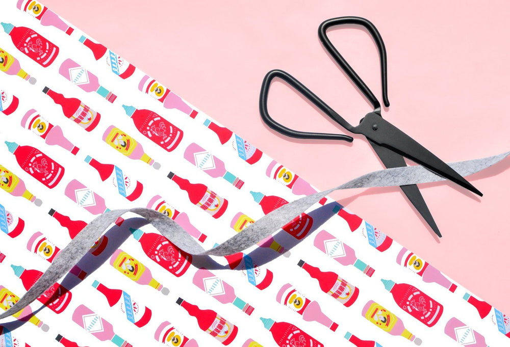 Hot Sauces Wrapping Paper Sheet
