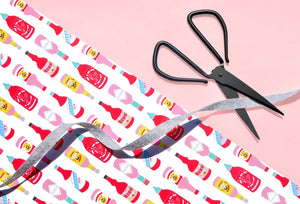 
            
                Load image into Gallery viewer, Hot Sauces Wrapping Paper Sheet - Revelry Goods
            
        