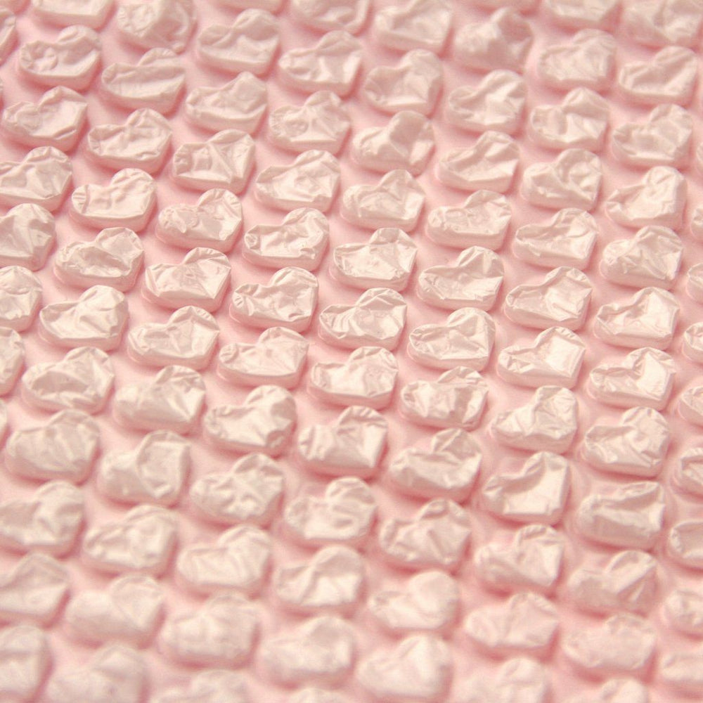 Bash Party Goods Light Pink Heart Bubble Wrap Sheets – Revelry Goods