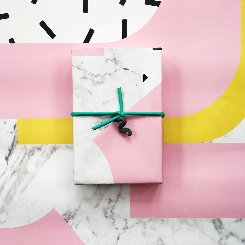 Pink Sprinkles Gift Wrap Roll - Revelry Goods